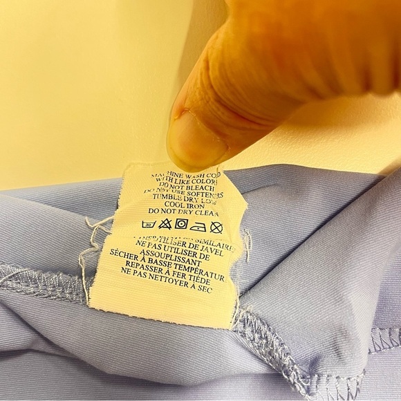 Le Coq Sportif tank top White and Blue Sleeveless Polo Tank Top size large - Picture 9 of 10